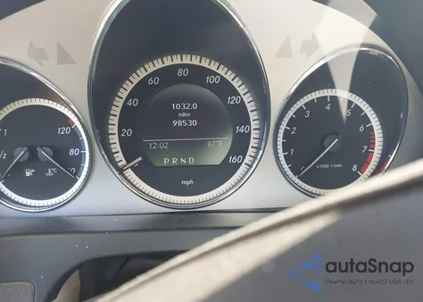 2011 Mercedes-Benz C 300 Sport from USA, damaged, VIN WDDGF5EB6BA476843